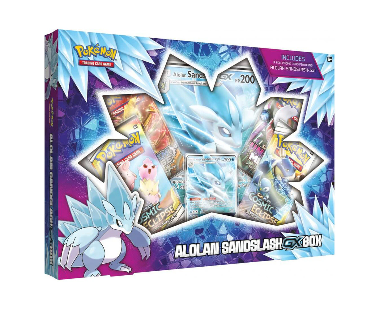 Pokemon TCG: Alolan Sandslash-GX Box