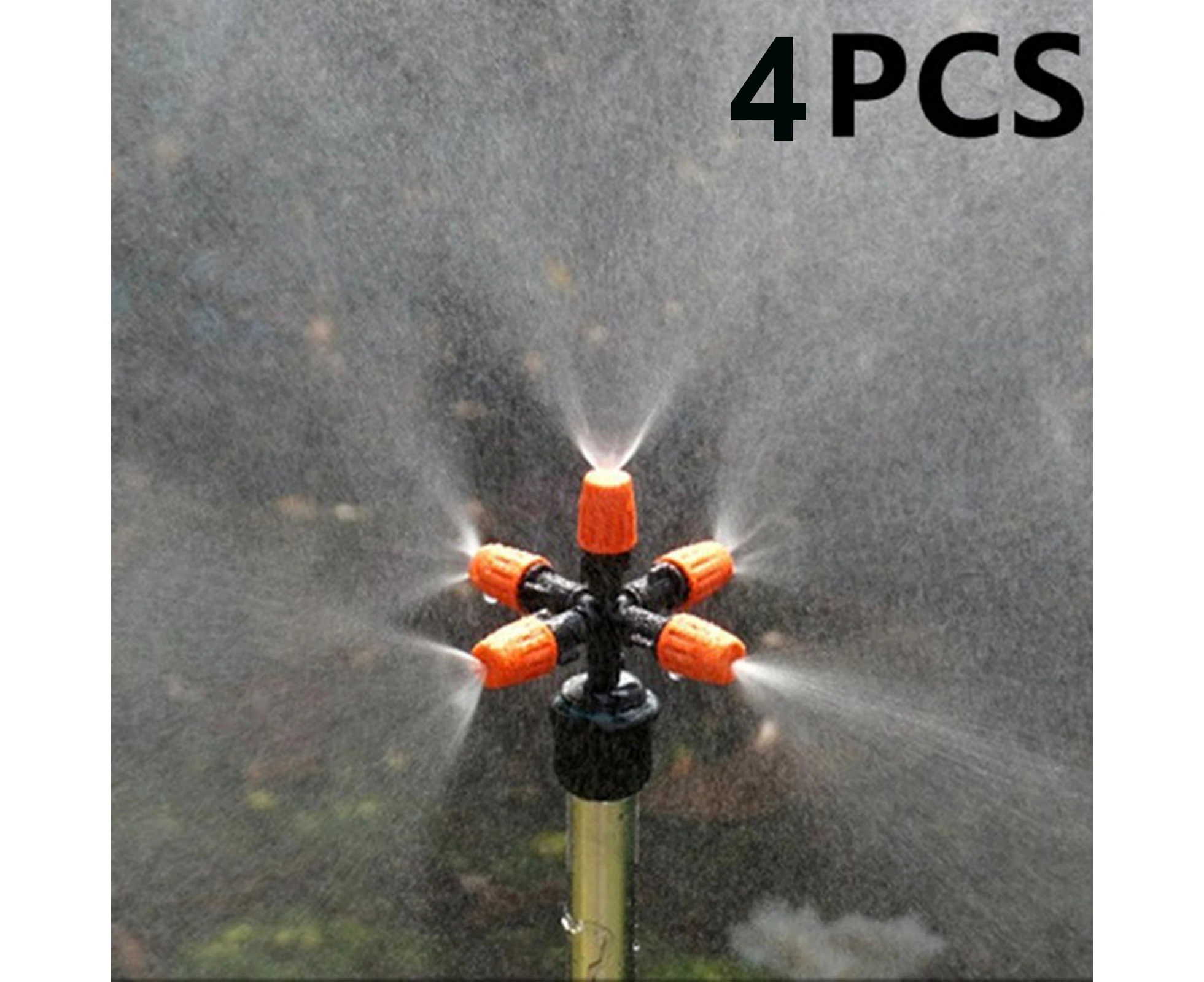 Garden Sprinklers Automatic Watering Grass Lawn 360 Degree Circle Rotating Water Sprinkler 5 Nozzles Garden Pipe Hose