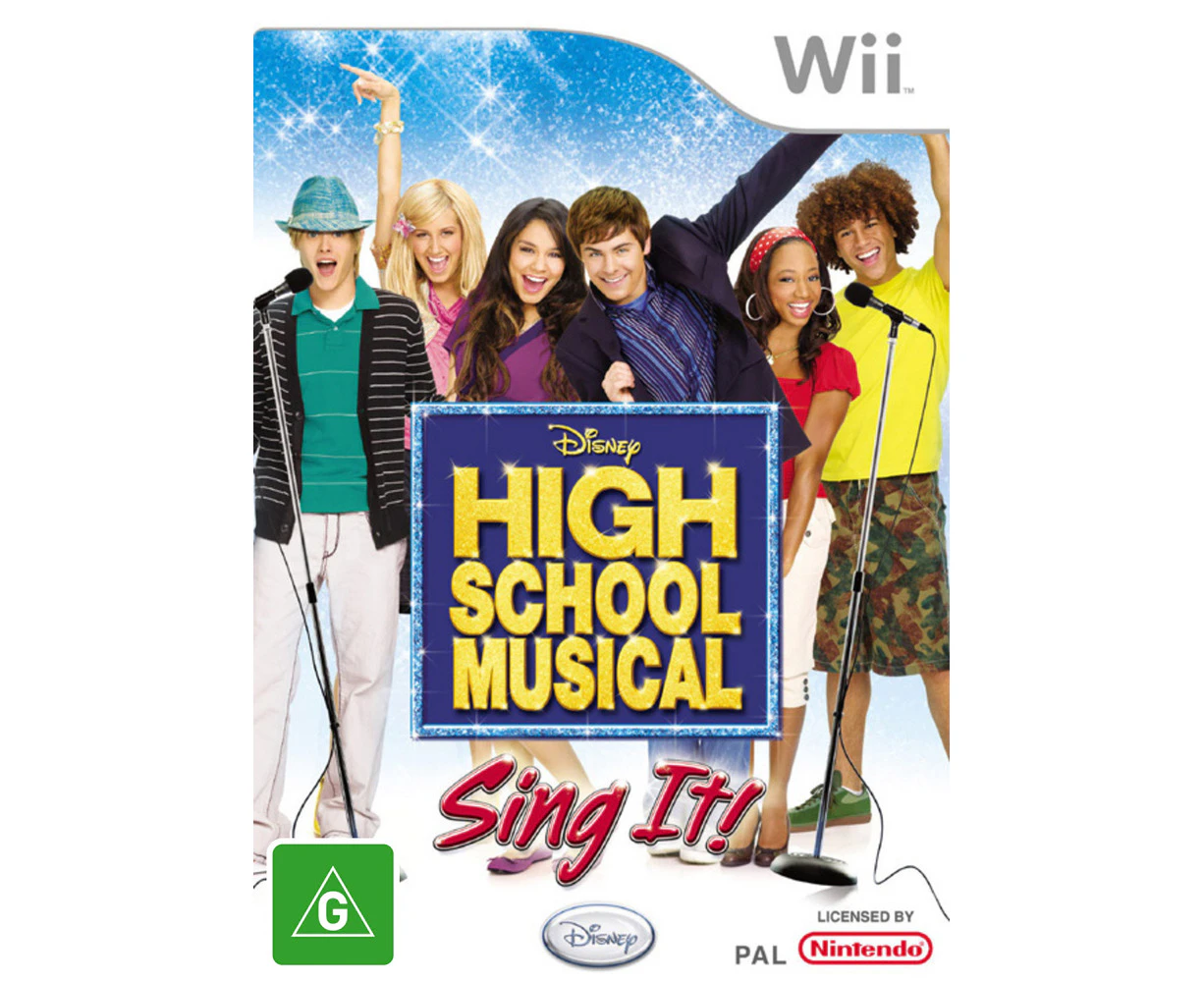 High School Musical: Sing It! (Wii) Refurbished - Refurbished Grade B