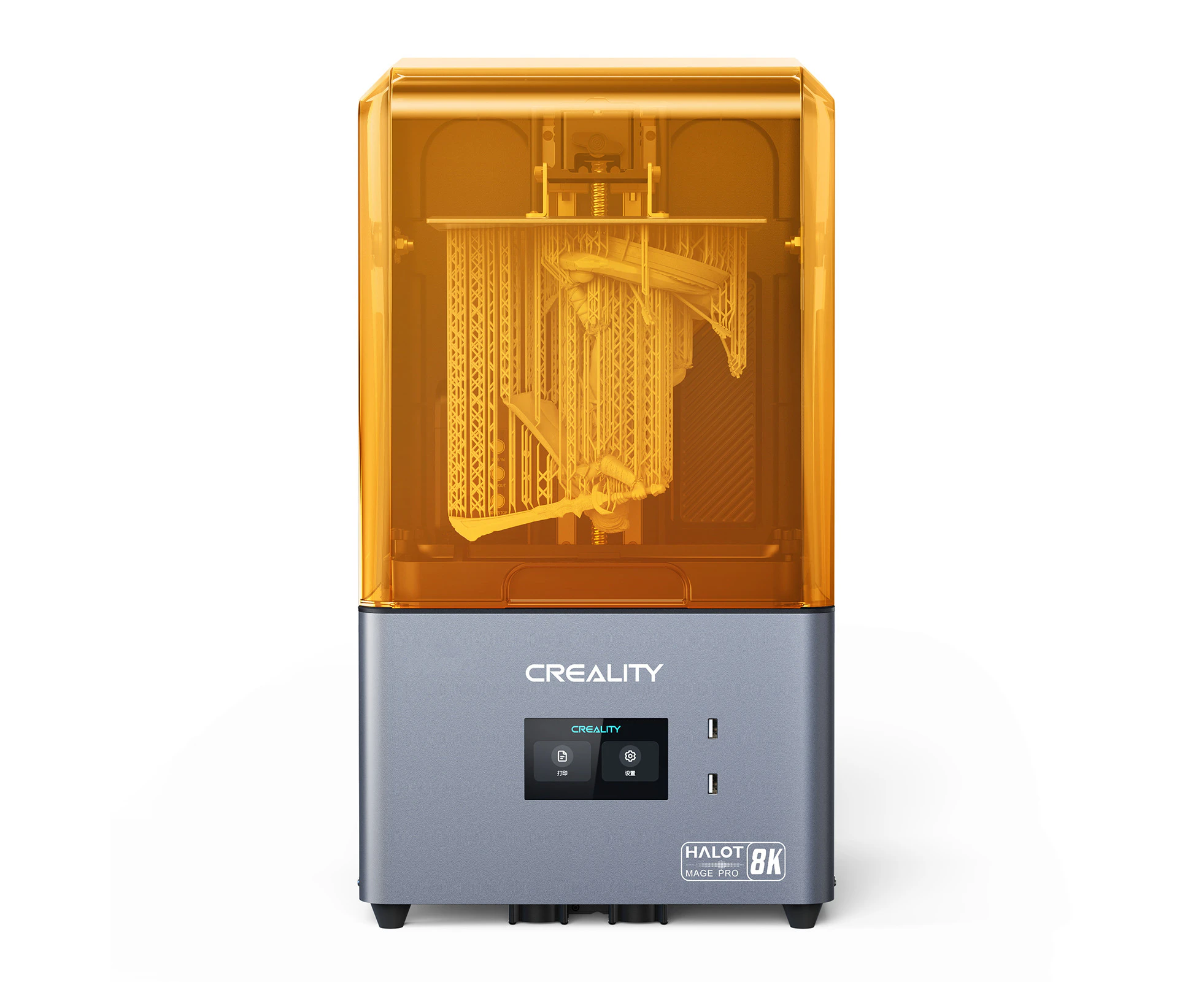 Creality HALOT-MAGE Pro 3D Printer LCD UV Photocuring Resin Printer with 8K Resolution 10.3'' Monochrome High-Precision Integral Light Fast Print Dual