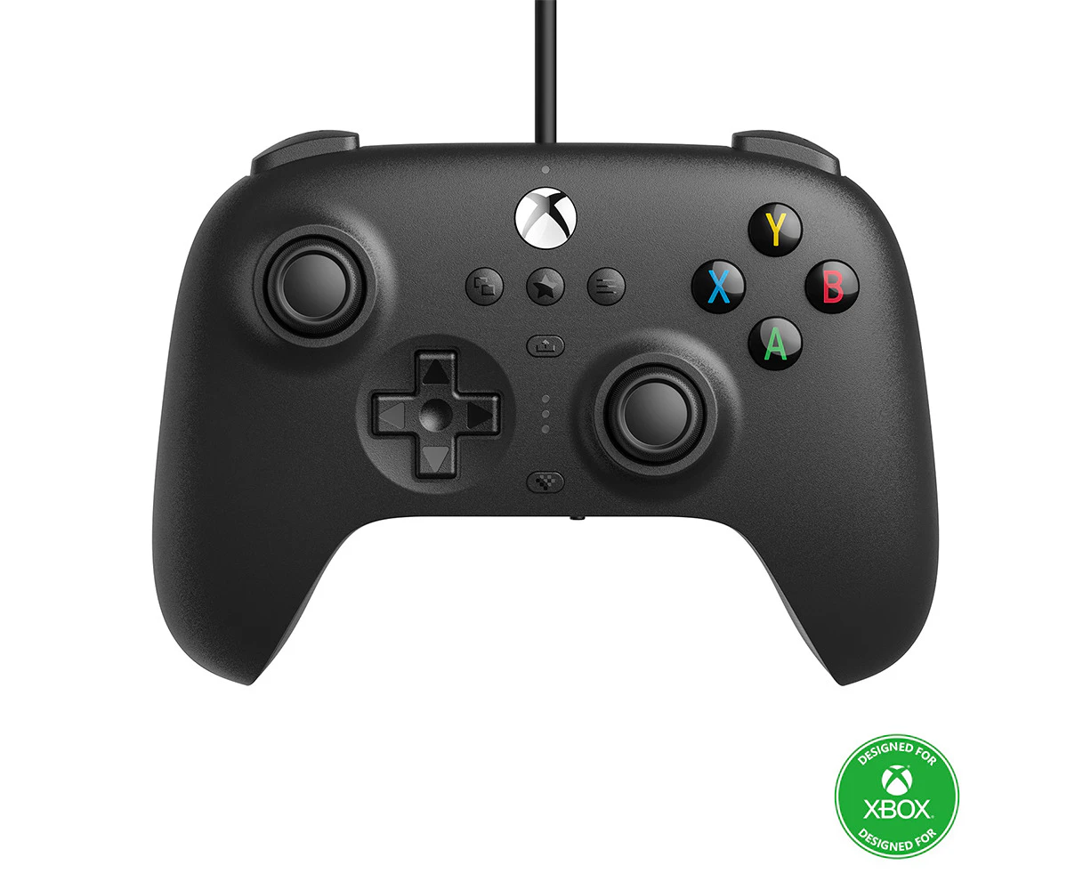 8Bitdo Orion Wired Controller Microsoft Authorized Xbox Series Handle For PC Games Black