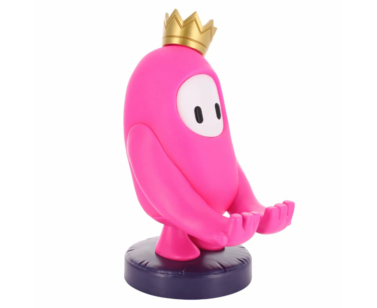 Cable Guys Fall Guys Pink with Crown Phone and Controller Holder