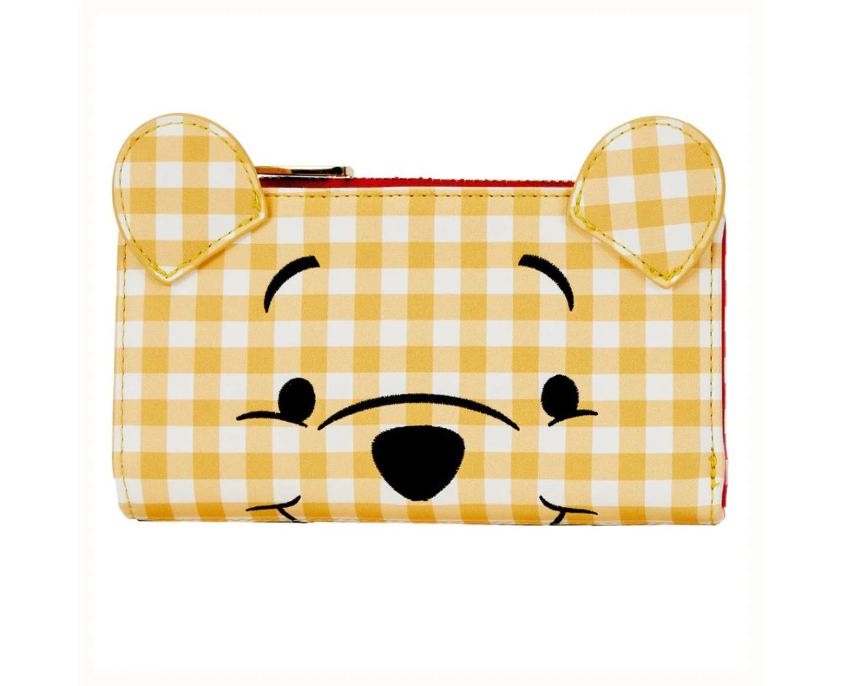 Loungefly Disney Winnie The Pooh Gingham Flap Wallet