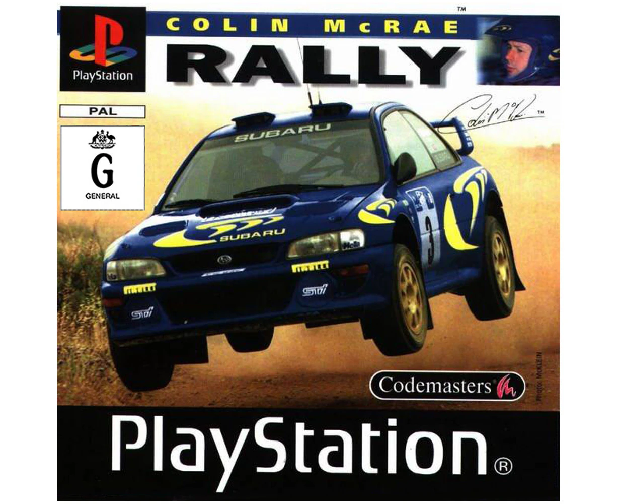 Colin Mcrae Rally (PS1) Refurbished - Refurbished Grade B