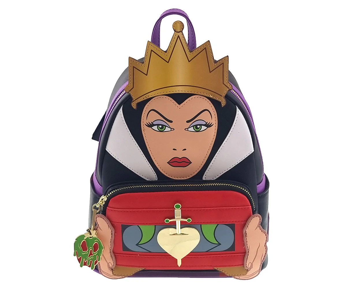 Loungefly Disney Snow White 1937 Evil Queen Faux Leather Mini Backpack