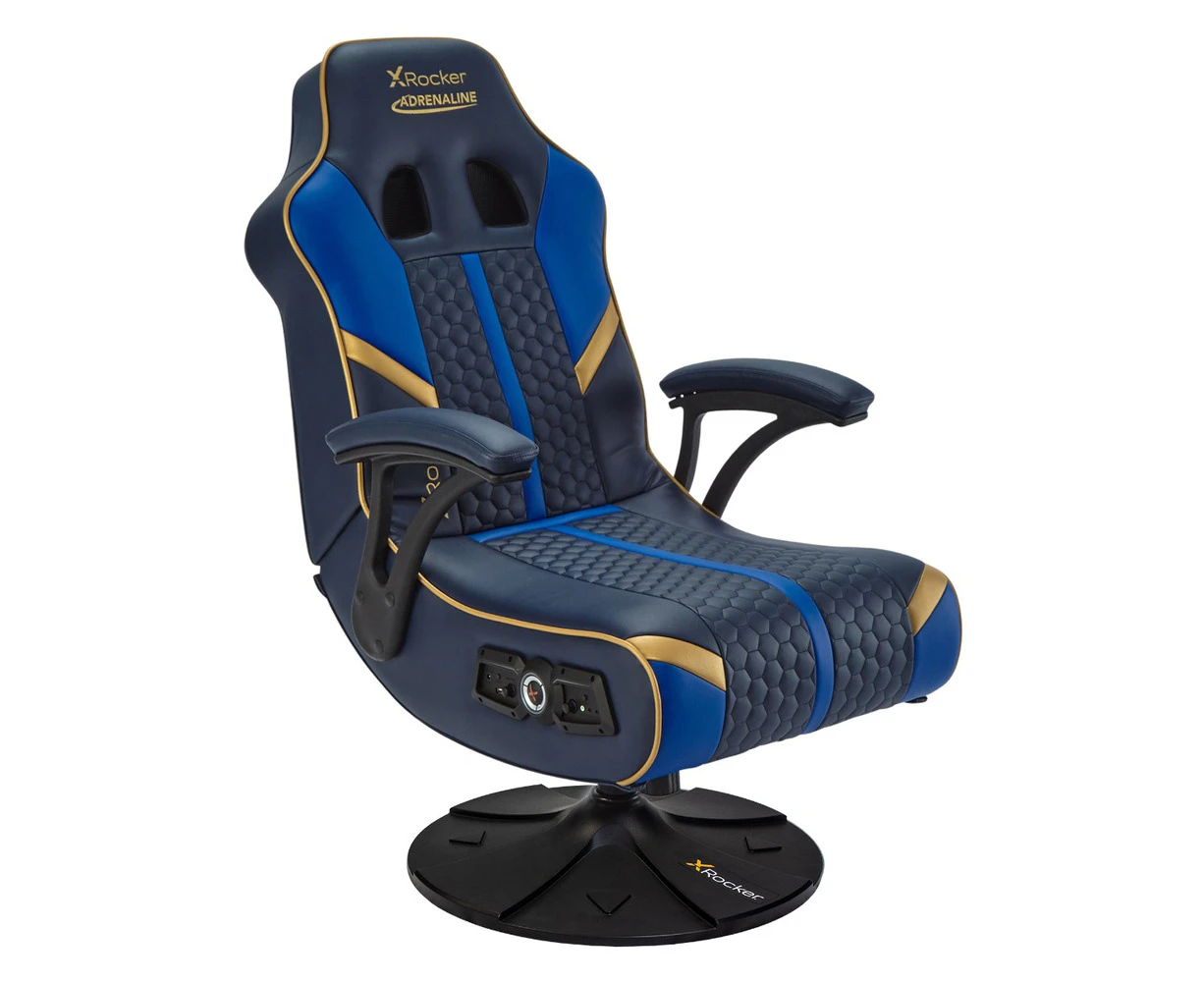 X Rocker Adrenaline 2.1 Bluetooth Audio Gaming Chair with Vibration