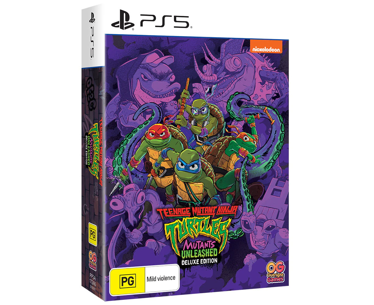 Teenage Mutant Ninja Turtles: Mutants Unleashed Deluxe Edition (PS5)