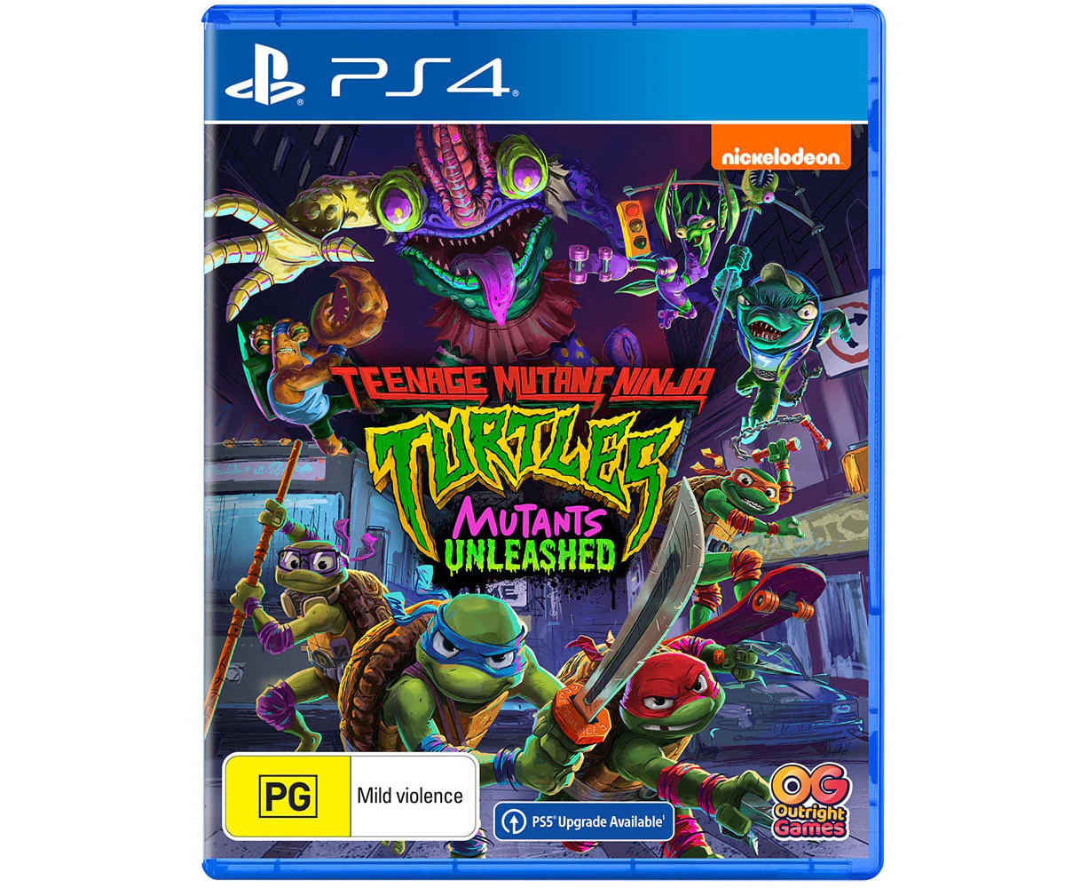 Teenage Mutant Ninja Turtles: Mutants Unleashed (PS4)