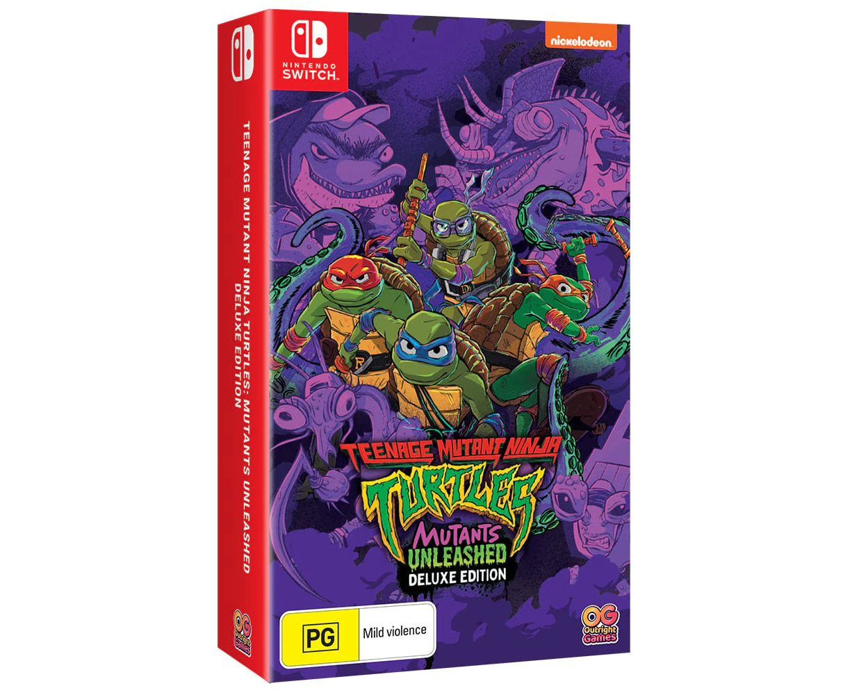 Teenage Mutant Ninja Turtles: Mutants Unleashed Deluxe Edition (Switch)