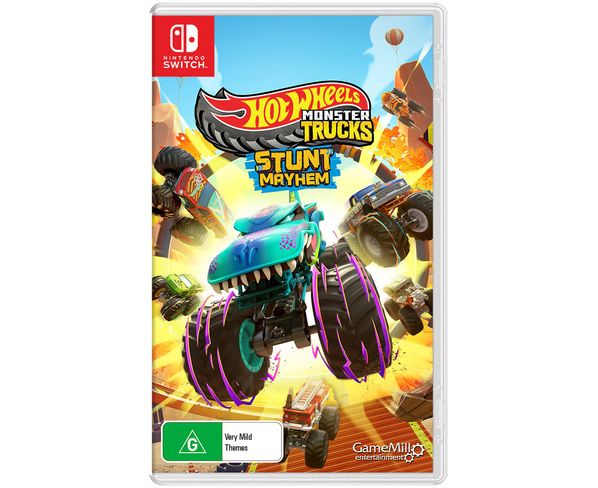 Hot Wheels Monster Trucks Stunt Mayhem (Switch)