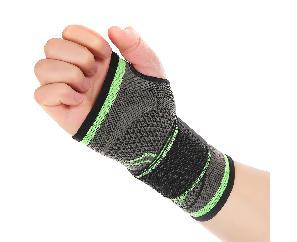 Wrist Support Sleeve Half-Finger Wrist Band Wrist Palm Support Brace Compression Wrist Sleeve for Men Women