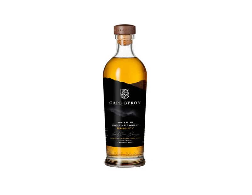 Cape Byron 'Serendipity' Peated Whisky 700ml