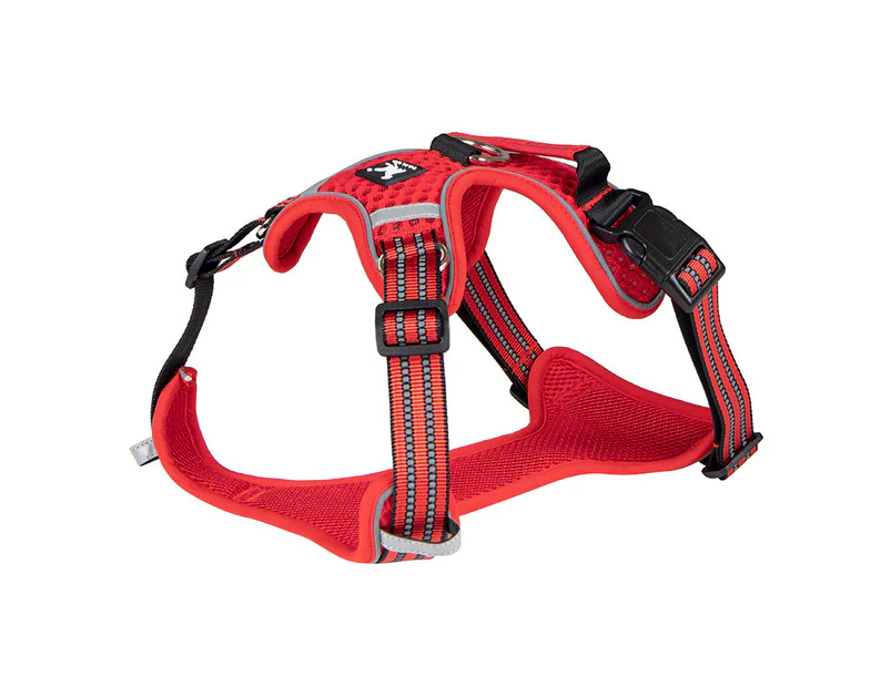 This product is a double-layer chest strap summer dog Leashes mesh breathable reflective traction vest with good quality