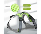 This product is a double-layer chest strap summer dog Leashes mesh breathable reflective traction vest with good quality