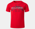 Tommy Hilfiger Boys' Frederick Short Sleeve Tee / T-Shirt / Tshirt - Fireworks