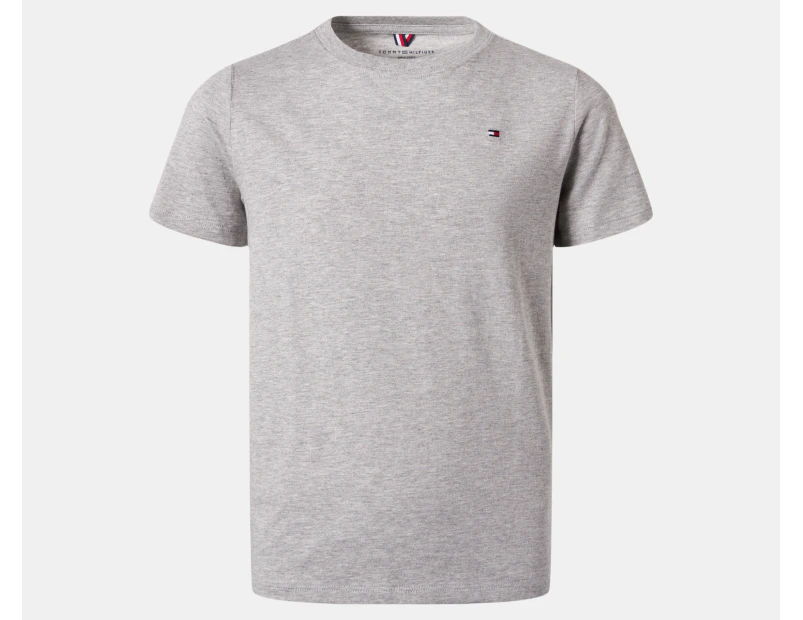 Tommy Hilfiger Boys' Nantucket Short Sleeve Tee / T-Shirt / Tshirt - Grey Heather