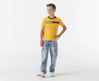 Tommy Hilfiger Boys' Tino Fashion Short Sleeve Tee / T-Shirt / Tshirt - Sugar Sun