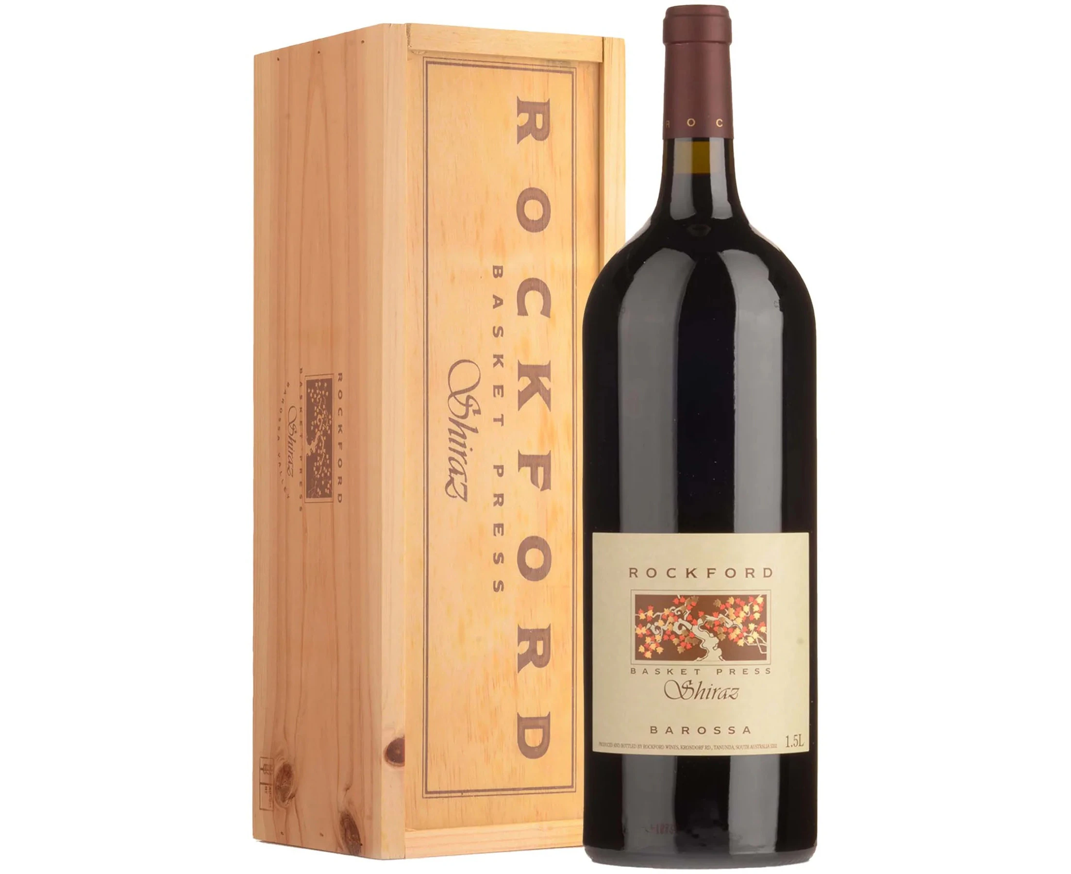 Rockford Basket Press Shiraz 2018 Magnum (in Rockford box)