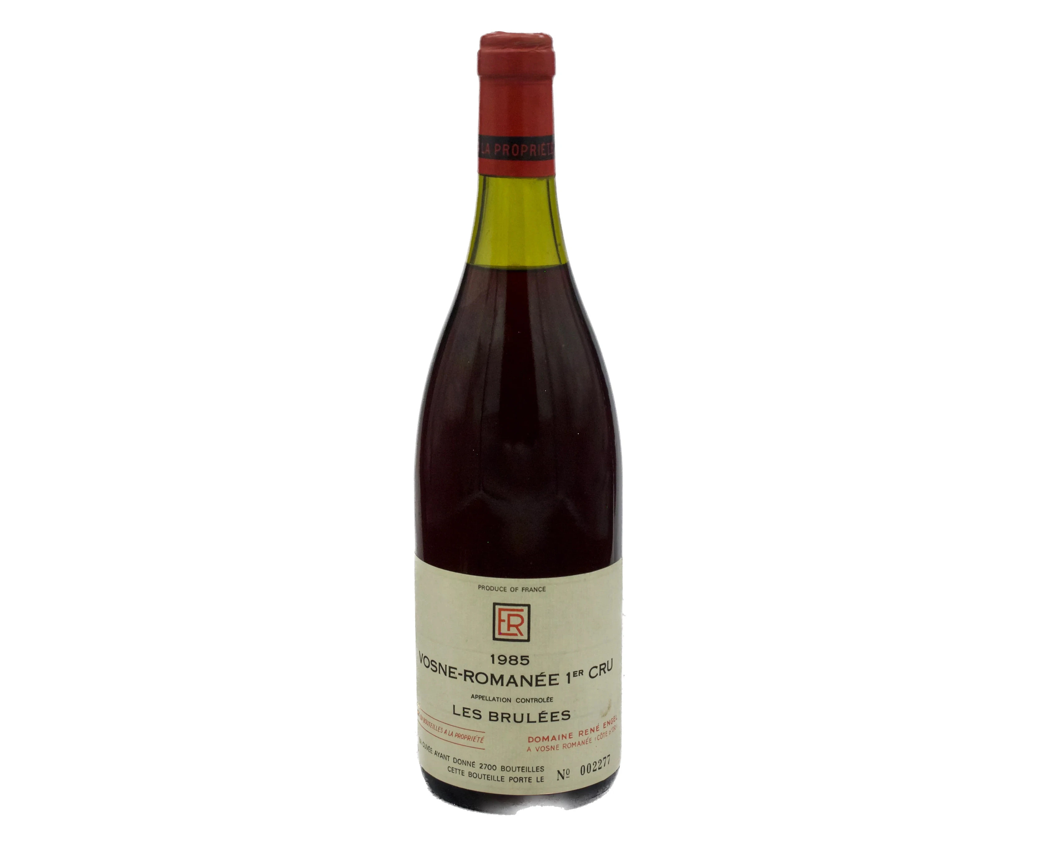 Rene Engel Vosne-Romanee 1er Cru Aux Bruless 1985 750ml