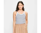 Target European Linen Pull On Mini Skirt