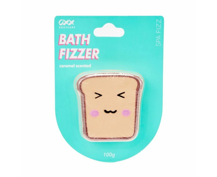 Spa Fizz Bath Fizzer, Caramel Scented - OXX Bodycare