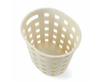 80L Trellis Laundry Hamper, Beige - Anko