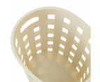 80L Trellis Laundry Hamper, Beige - Anko