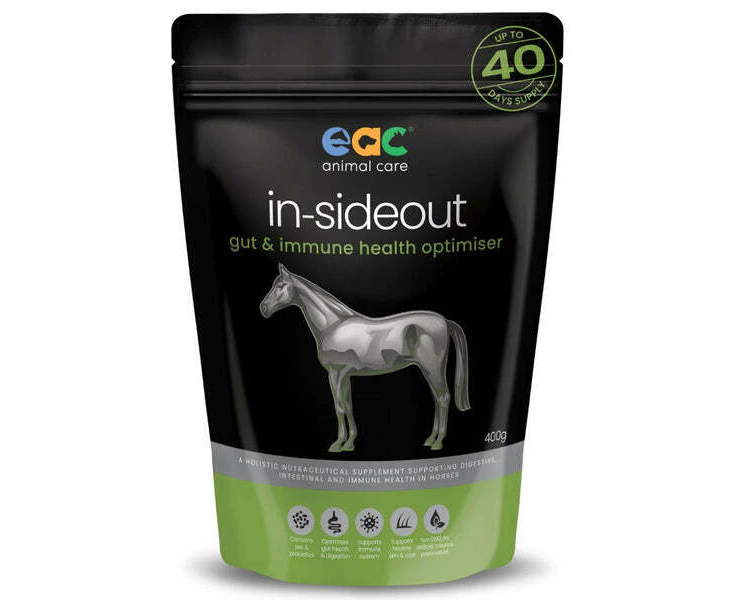 EAC Animal Care In-Sideout Gut & Immune Health Optimiser for Horses 400g