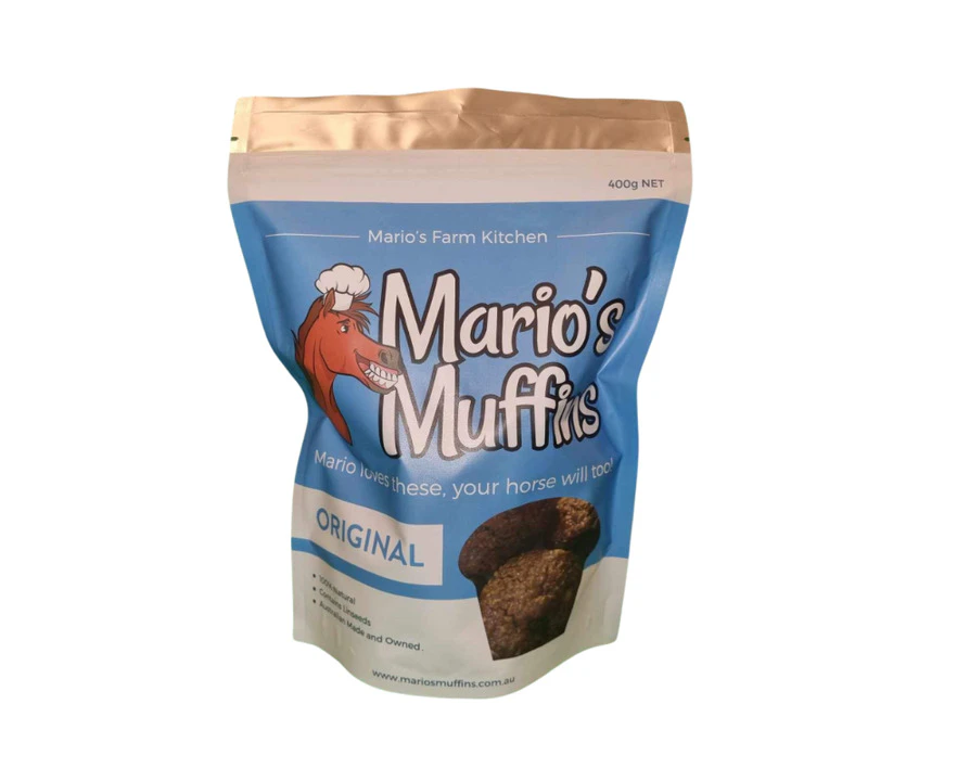 Marios Farm Kitchen Muffins Original Natural Horse Treats 400g