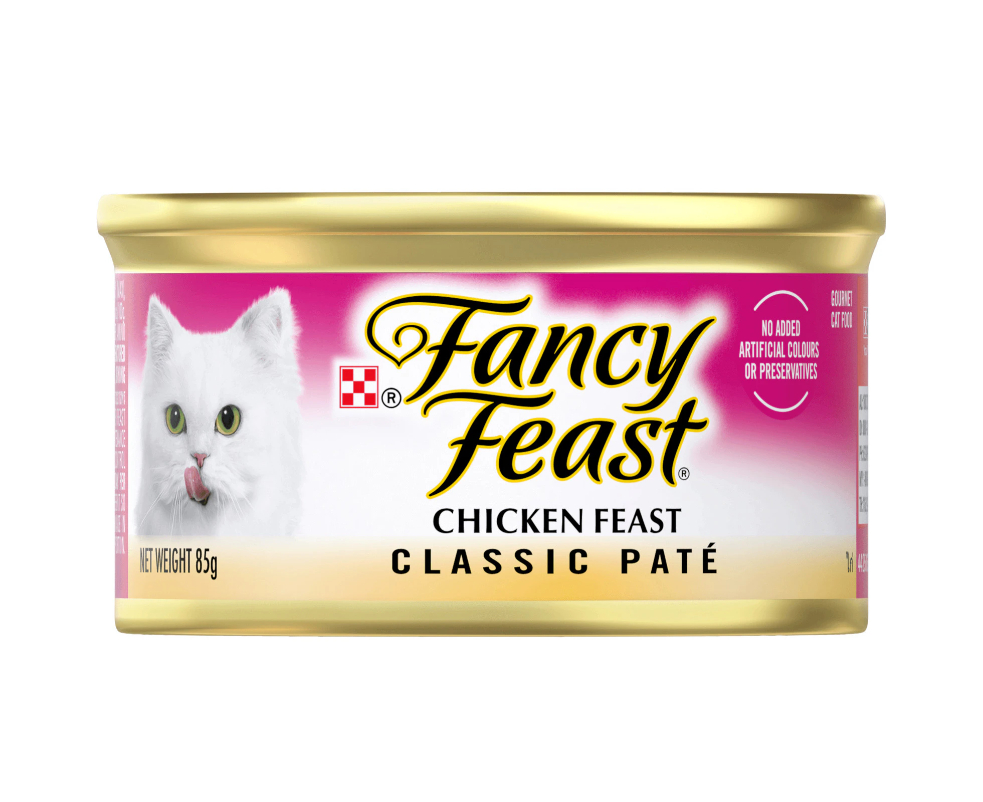 Fancy Feast Adult Classic Pate Wet Cat Food Chicken Feast 24 x 85g