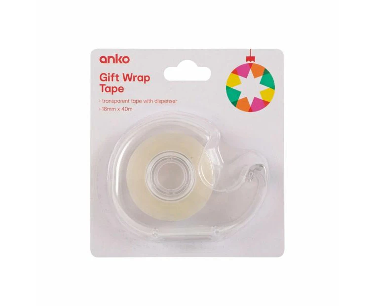 Gift Wrap Tape Dispenser with Tape - Anko