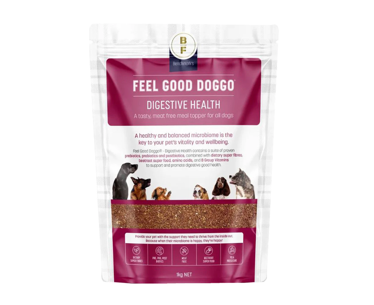 Feel Good Doggo Digestive Health Meal Topper Dogs Food Supplement 1kg