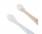 2 Pack Silicone Weaning Spoons - Anko