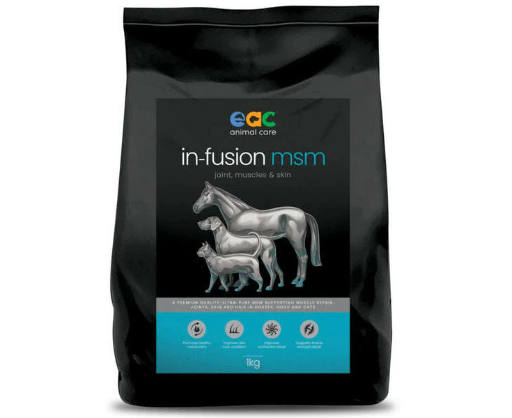 EAC Animal Care In-Fusion MSM Joint Muscles & Skin Support for Horses 1kg