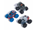 Monster Jam Marvel 1:87 Mini Trucks 3 Pack - Assorted*