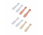 4 Pack Silicone Pre-Spoons, Assorted - Anko