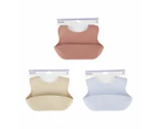 Silicone Bib, Assorted - Anko