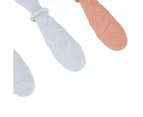 4 Pack Silicone Pre-Spoons, Assorted - Anko