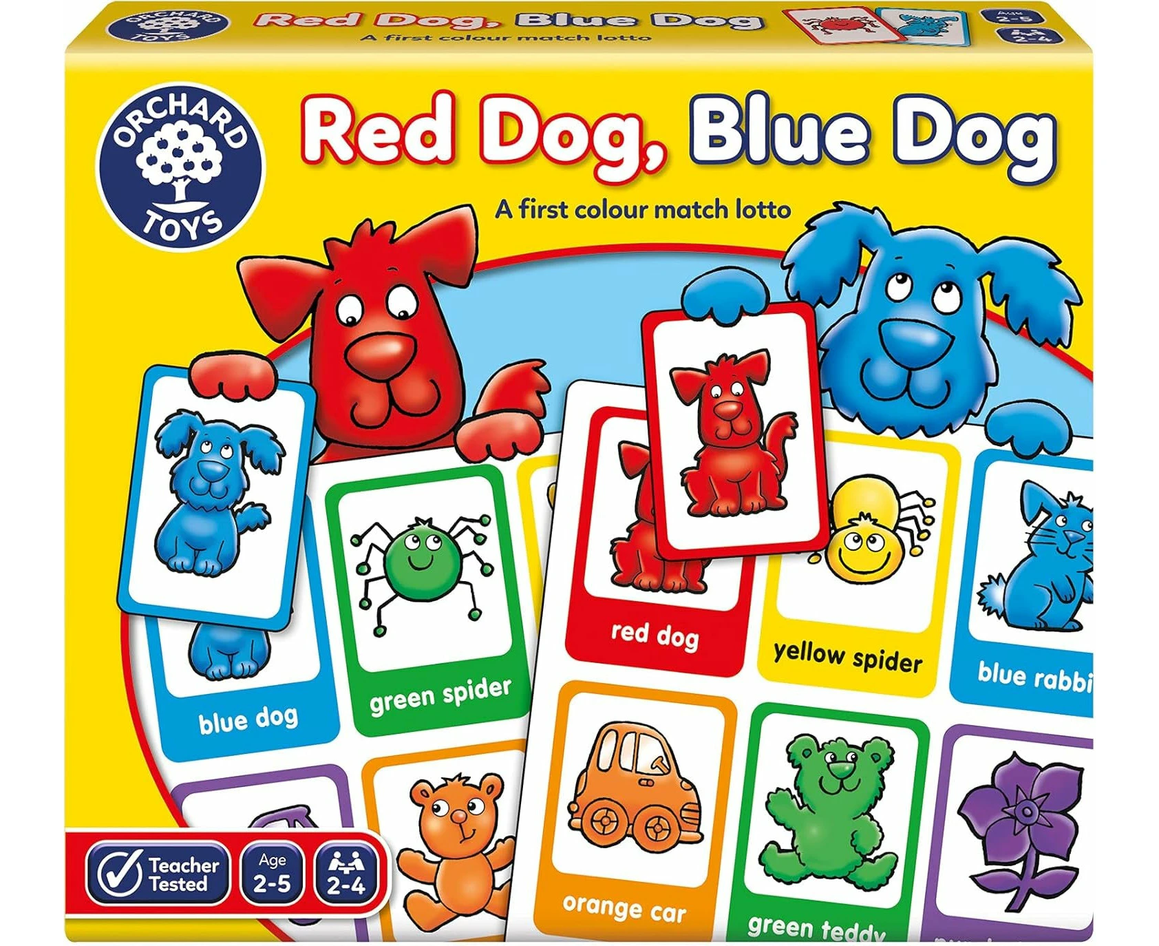 Orchard Toys - Red Dog Blue Dog