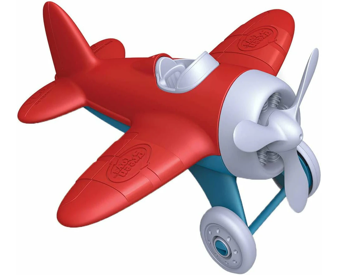 Green Toys - Airplane - Red