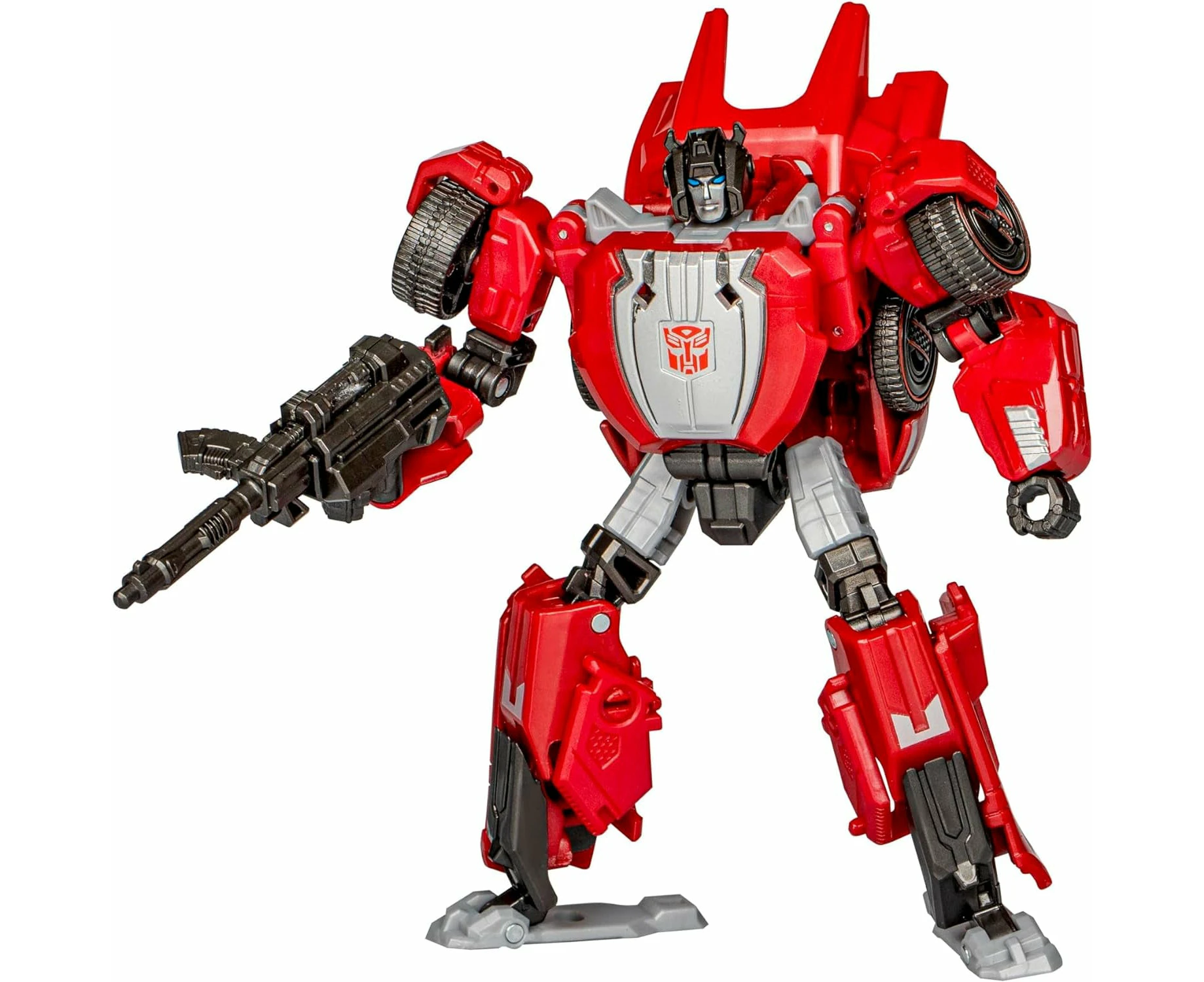 Transformers Toys Studio Series Deluxe Transformers: War for Cybertron 07 Gamer Edition Sideswipe, 4.5-inch Converting Action Figure, 8+