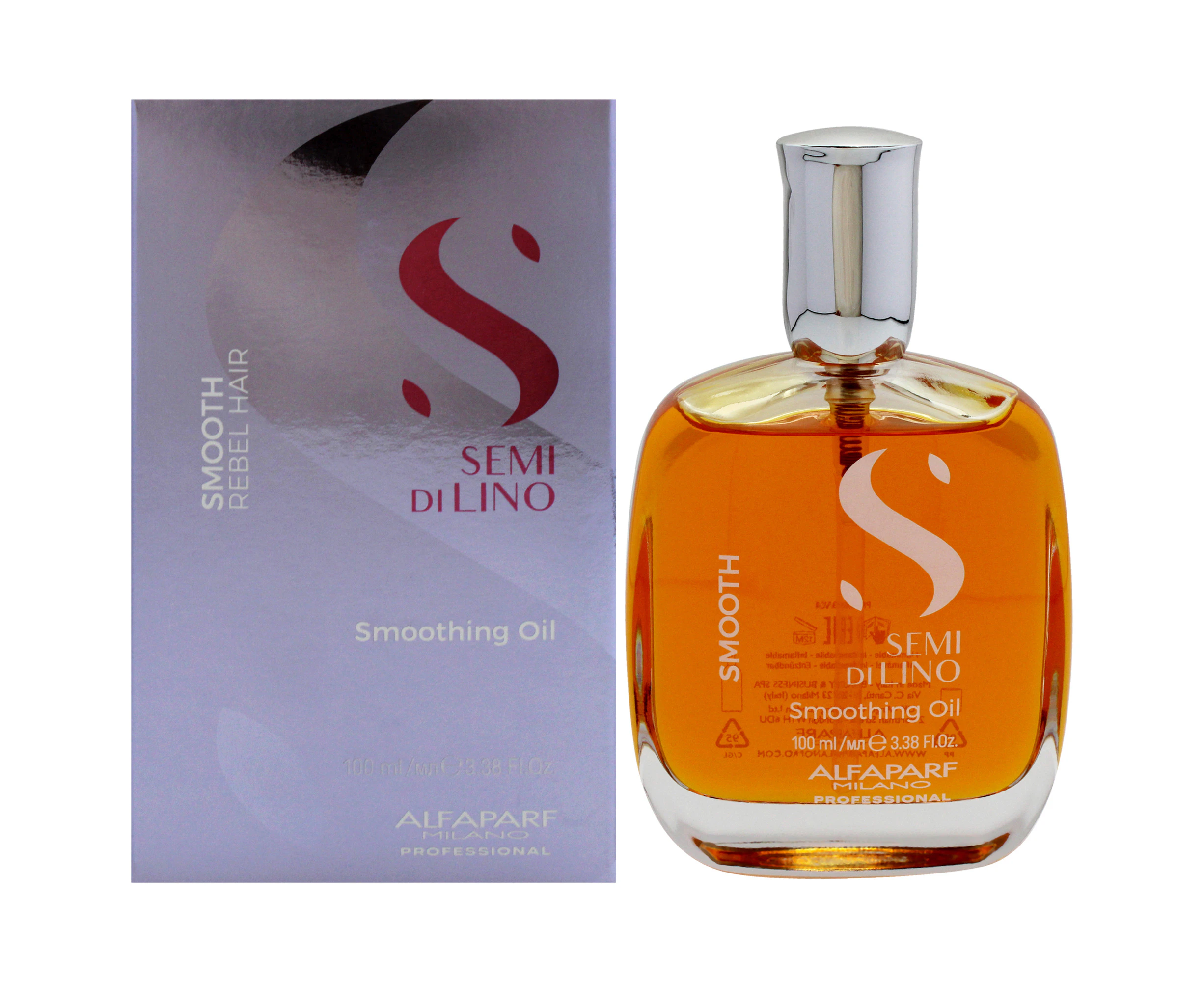 Semi Di Lino Smooth Smoothing Oil 3.4 Oz