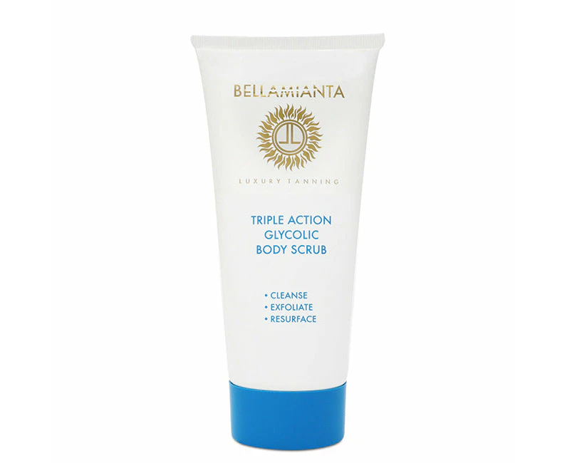 Triple Action Glycolic Body Scrub by Bellamianta for Women - 6.76 oz Scrub