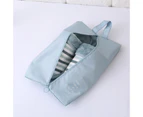 Travel Shoes Storage Bag Portable Waterproof Shoes Storage Bag Foldable Shoe Bagdark Blue