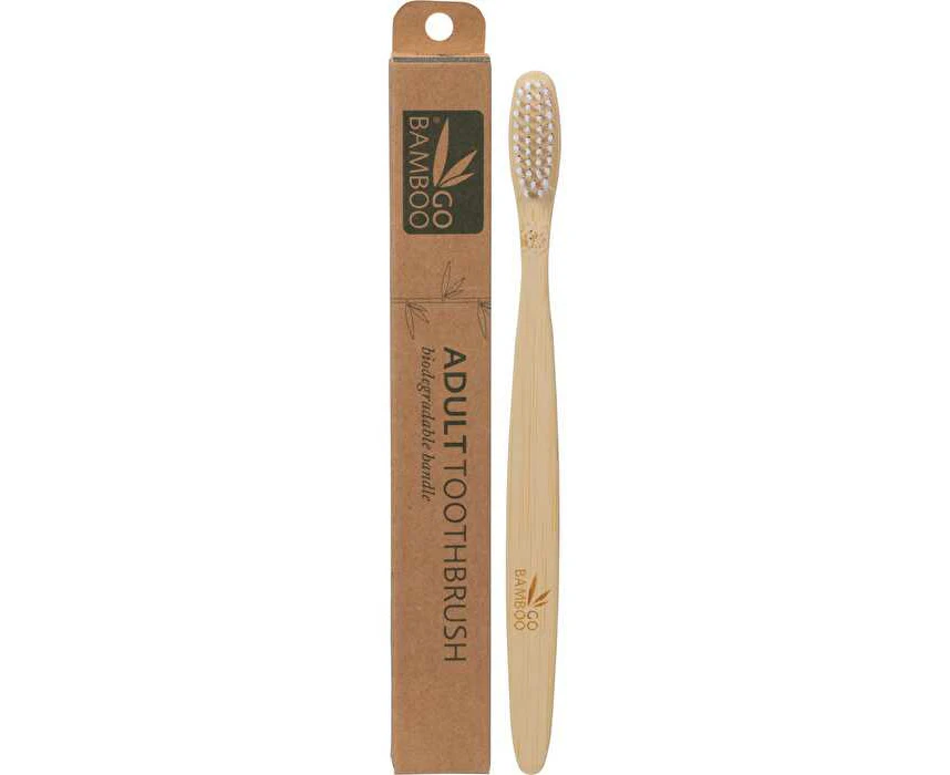 Go Bamboo Toothbrush Adult x12