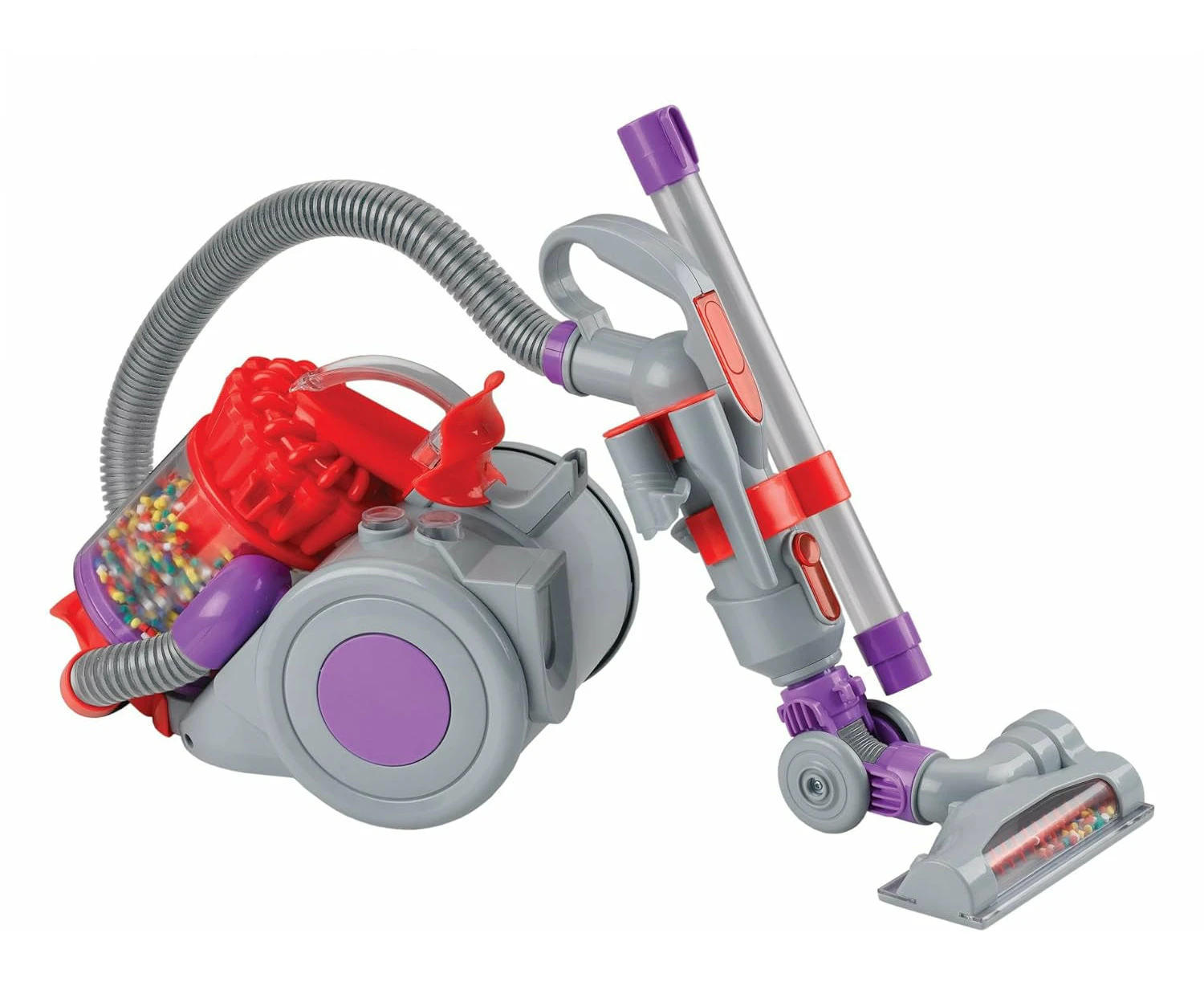 Casdon 624 Dyson DC22 Roleplay Kids Toy Vacuum Cleaner,Grey/Purple/Red