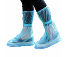 3Pairs Tube Wear-resistant Shoe Covers Shoe Accessories Rain Boot Covers Boot Covers