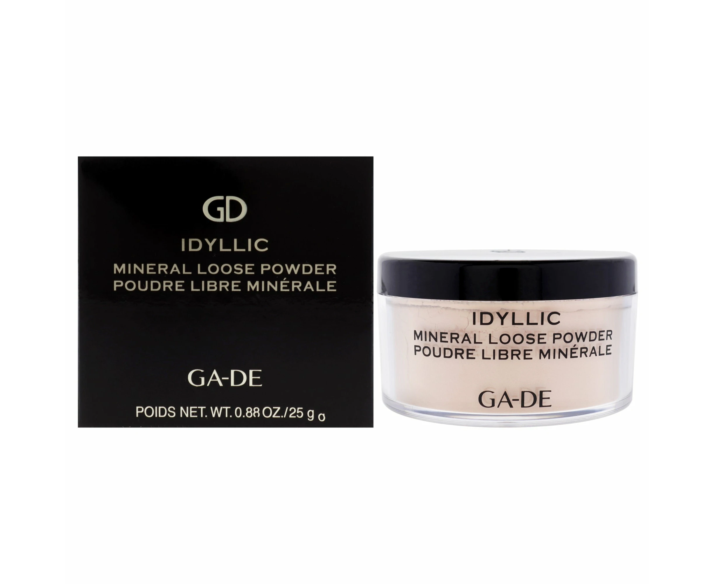 GA-DE Idyllic Mineral Loose Powder - 100 Nude Nude by GA-DE for Women - 0.88 oz Powder