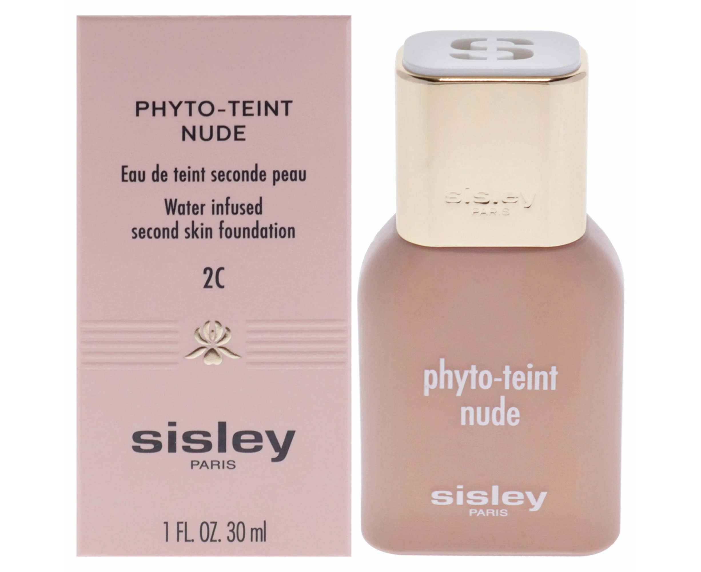 Sisley Phyto Teint Nude Water Infused Second Skin Foundation - # 2c Soft Beige  --30ml/1oz By Sisley