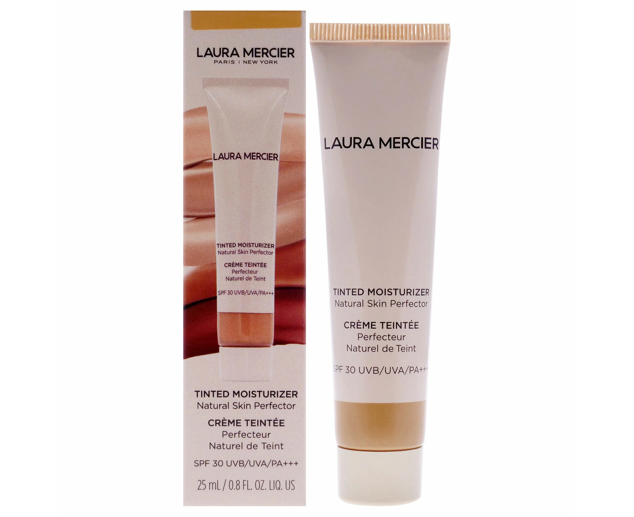 Tinted Moisturizer Natural Skin Perfector Mini SPF 30 - 4N1 Wheat by Laura Mercier for Women - 0.8 oz Foundation